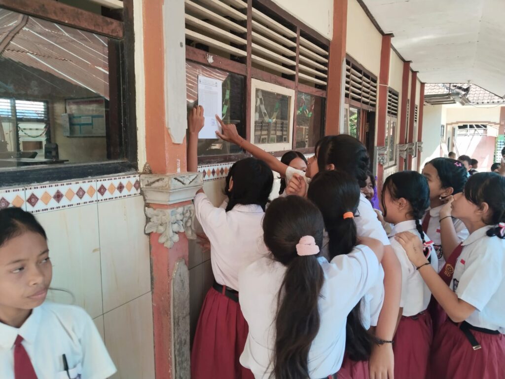Pengumuman Kelulusan Kelas VI SD Negeri 2 Sari Mekar